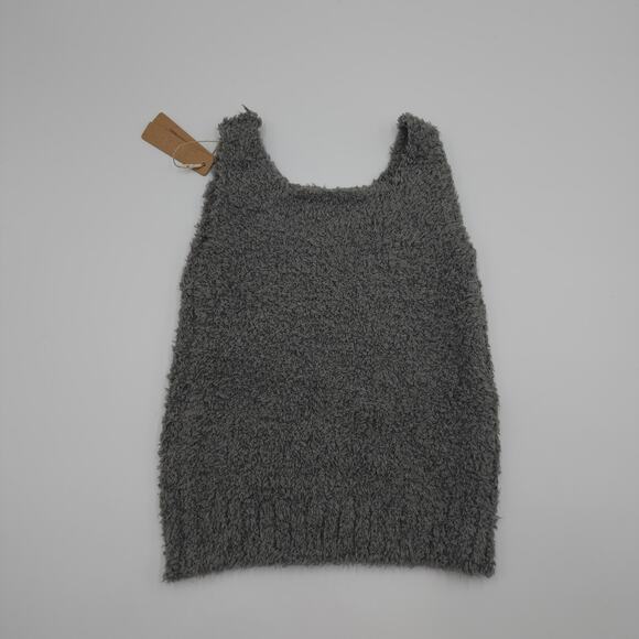 SKIMS GIRLS COZY TANK IN SMOKE SIZE 6/7 YEARS - Picture 1 of 6